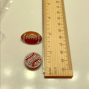 Sports Themed Snaps for Snap Jewelery